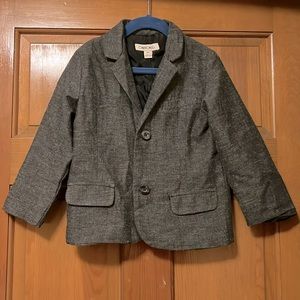 Cherokee 4T, dark gray, 2 button blazer
